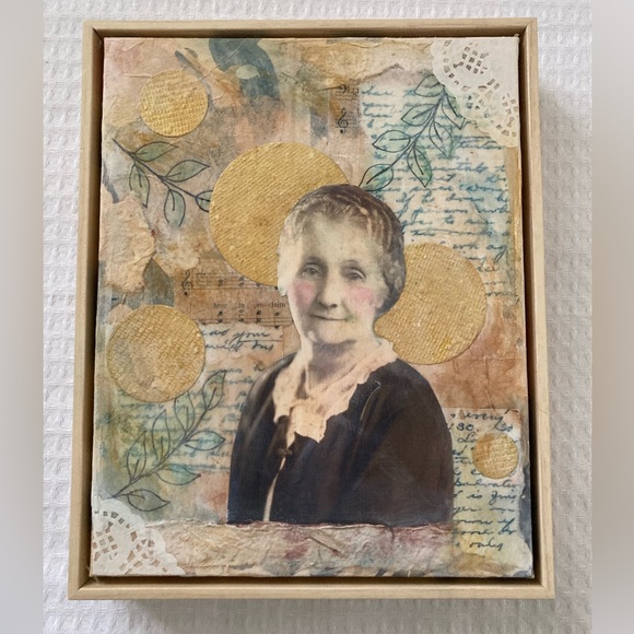 Mixed Media Painting - Picture 1 of 4